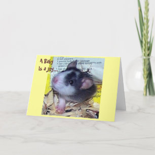 Neue Baby-Karte Karte
