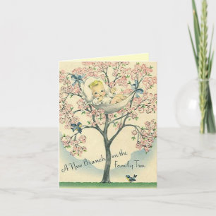 Neue Baby-Mitteilungs-Karte Ankündigung