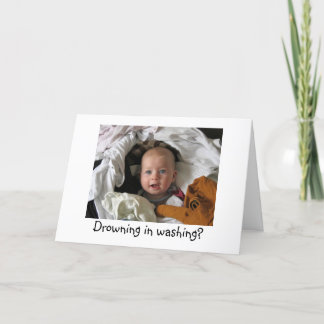 Neue Baby Pledge Card Karte