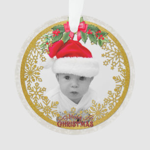 Neue Babygeburtsstatistiken Weihnachten, Geburtsan Ornament