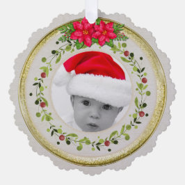 Neue Babygeburtsstatistiken Weihnachten, Geburtsan Ornament Karte