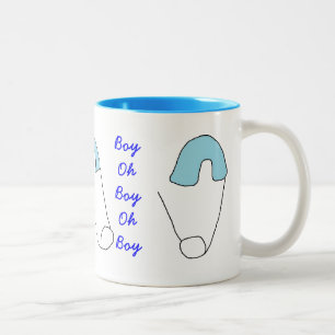 Neue Babyjungen-Tasse Zweifarbige Tasse
