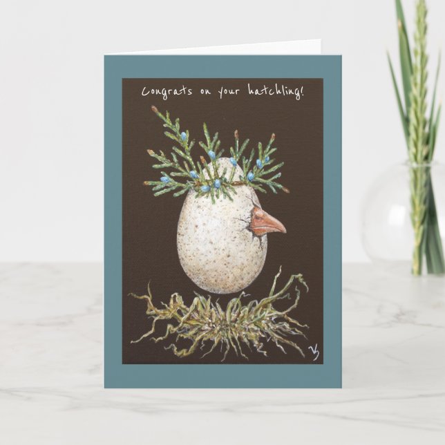 Neue Babykarte Karte (Vorderseite)