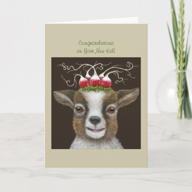 Neue Babykarte Karte (Vorderseite)