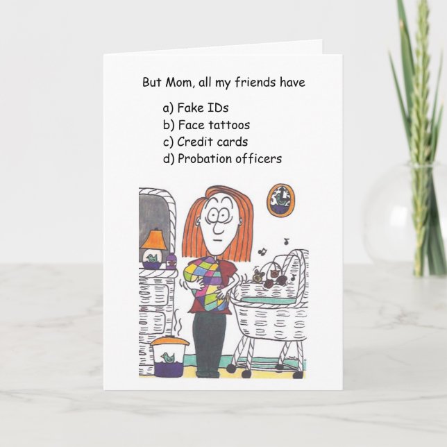 Neue Babykarte Karte (Vorderseite)