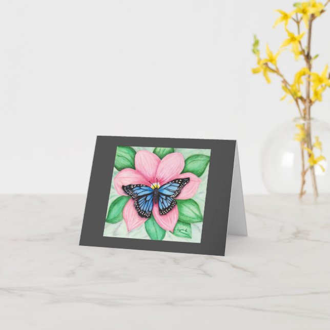Neue Beginnnotierkarte Karte (Gelbe Blume)