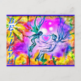 NEUE BELIEVE SWEETHEART FEE Postkarte