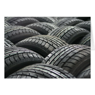 Neue Blankkarte für Reifen