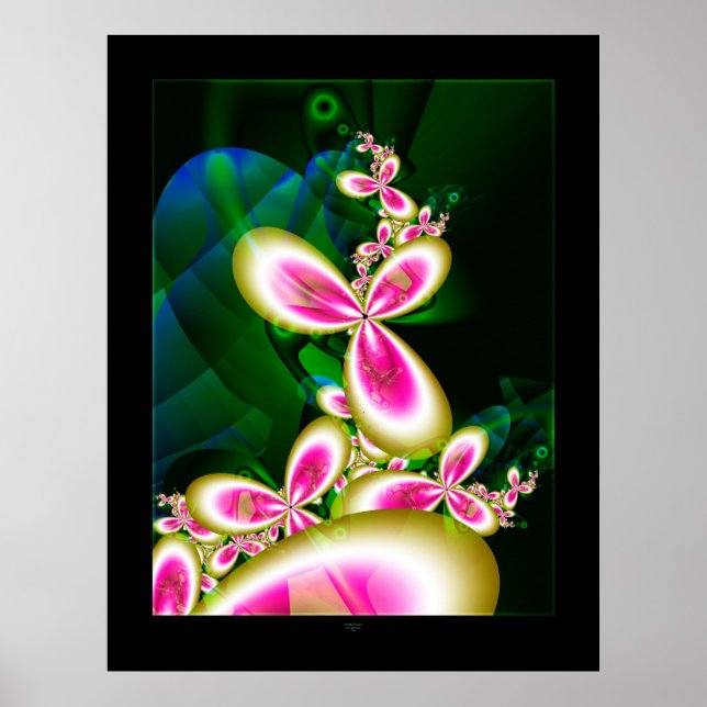 Neue Blume Poster (Vorne)