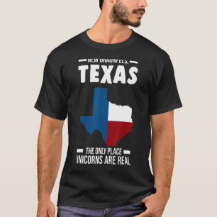 Neue Braunfels, Texas der einzige Staat der USA T-Shirt