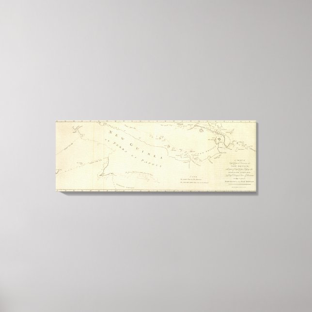 Neue britische Entdeckungen Leinwanddruck (Vorderseite)