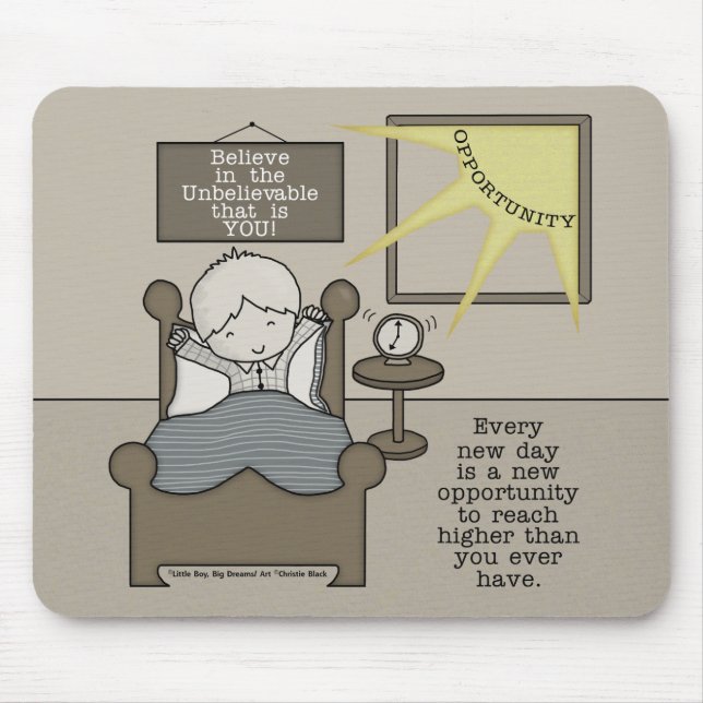 Neue Chance Mousepad (Vorne)