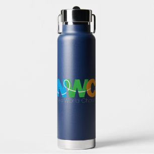 Neue Chorale Wasserflasche mit Stroh (Marine) Trinkflasche