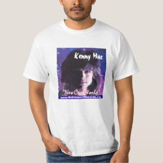 "Neue coole Welt" CD Umbau Weiß-T-Shirt Kenny Mac T-Shirt
