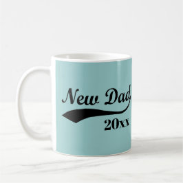 Neue Dad-Tasse, benutzerdefinierter Text Kaffeetasse