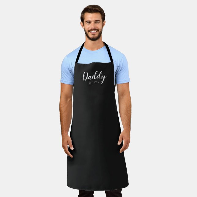 Neue Daddy-Typografie 2023 Schürze (Getragen)