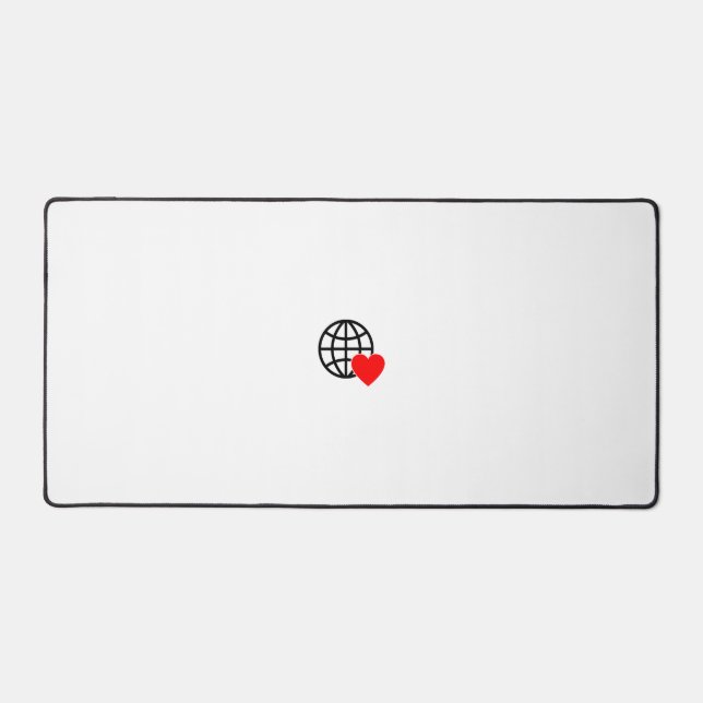 Neue Desktop-Logo-Desktop-Karte Schreibtischunterlage (Vorderseite)