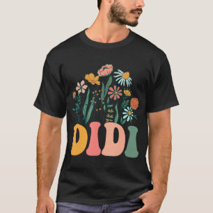 Neue Didi Wildblume Erstgeburtstag Babydusche T-Shirt