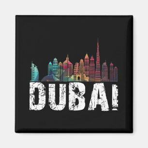 Neue Dubai-Liebes-Skyline-Uni für Urlaub in Dubai  Magnet