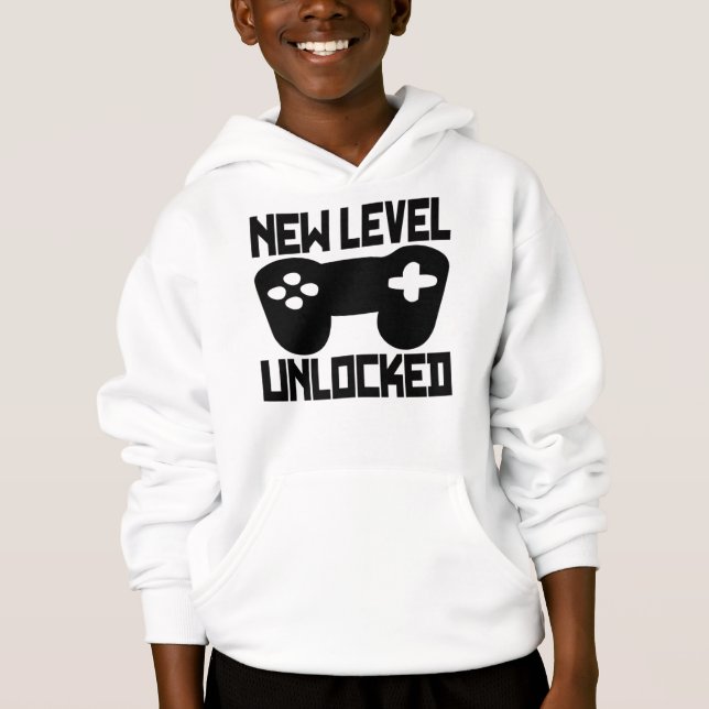 NEUE EBENE ENTLOCKT. HOODIE (Vorderseite)