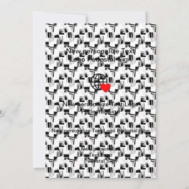 Neue Einladung Individuell anpassen (Vorderseite)