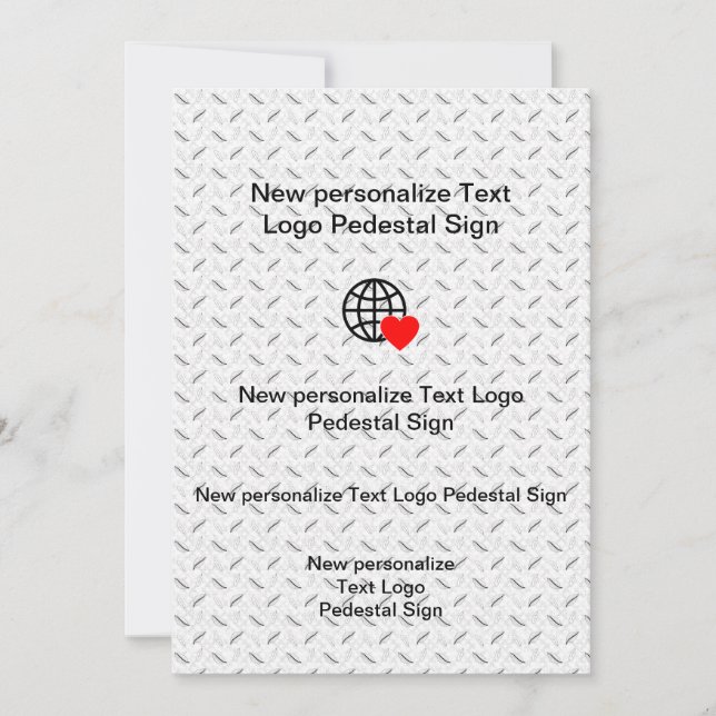 Neue Einladung Individuell anpassen (Vorderseite)