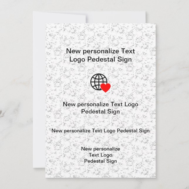 Neue Einladung Individuell anpassen (Vorderseite)