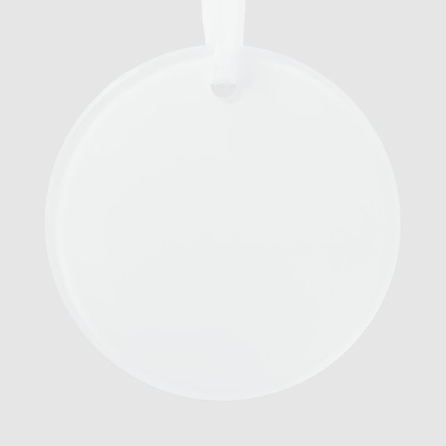 Neue Eltern Baby Girl, Cat Holiday Ornament (Rückseite)