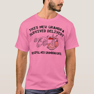 Neue Enkelin - neuer Großvater-T - Shirt