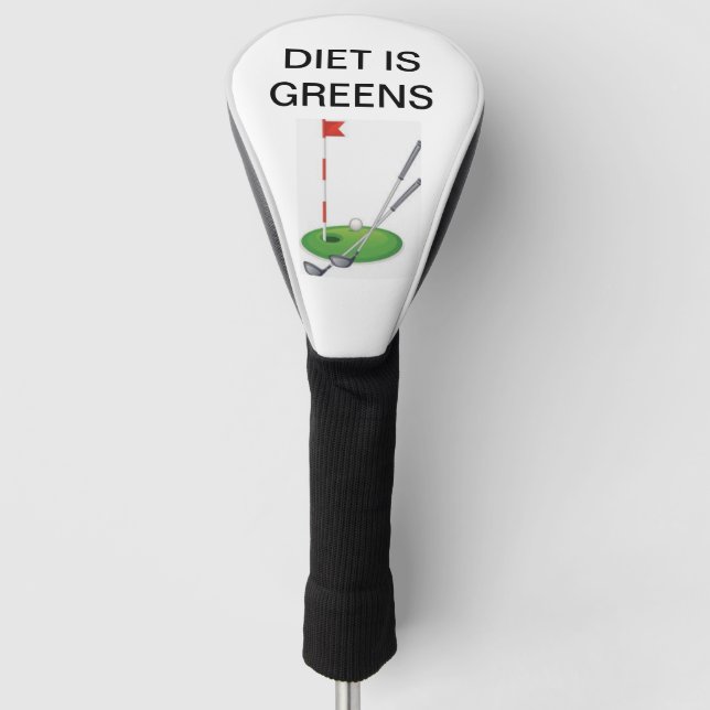 Neue Ernährung Golf Headcover (Vorderseite)