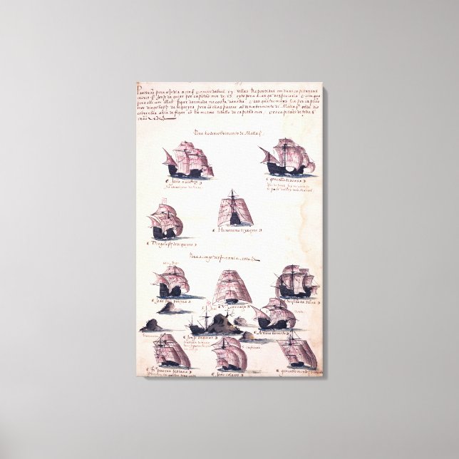 Neue Expedition nach Indien Leinwanddruck (Vorderseite)