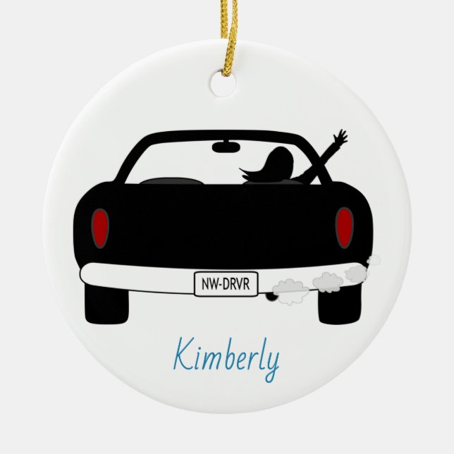 Neue Fahrerrechte Handlaufmaschine Keramik Ornament (Vorne)