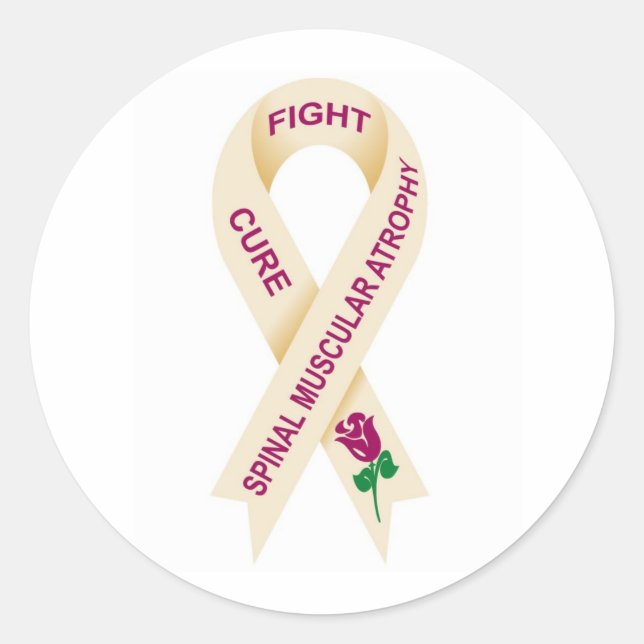 neue Farbbandaufkleber Runder Aufkleber (Vorderseite)