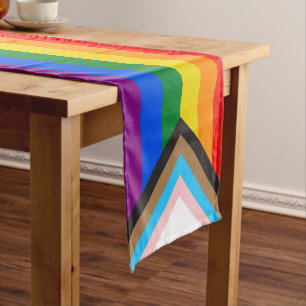 Neue Farbe für die Flagge Streifen Fensterheber Kurzer Tischläufer