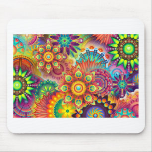 Neue farbenfrohe Abstrakte Background Mousepad