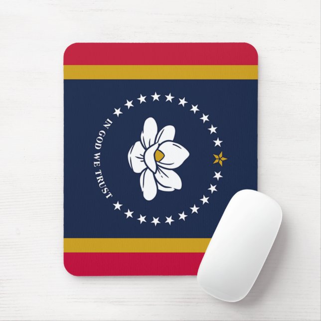 Neue Flag 2020 für Mississippi Mousepad (Mit Mouse)