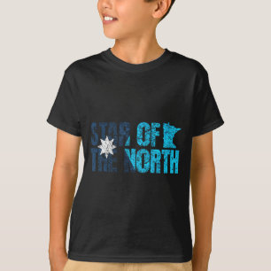 Neue Flagge des US-Bundesstaates Minnesota Mn Ster T-Shirt