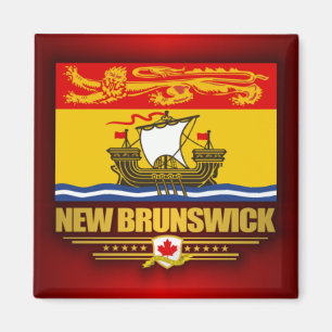Neue Flagge von Brunswick Magnet