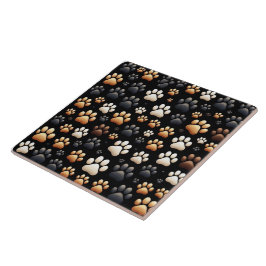 Neue Form mit Hundeband-Druck Fliese