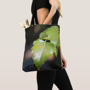 Neue Frühlingsblätter Gebürstete Polyester-Tasche