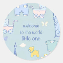 Neue geborene Aufkleber