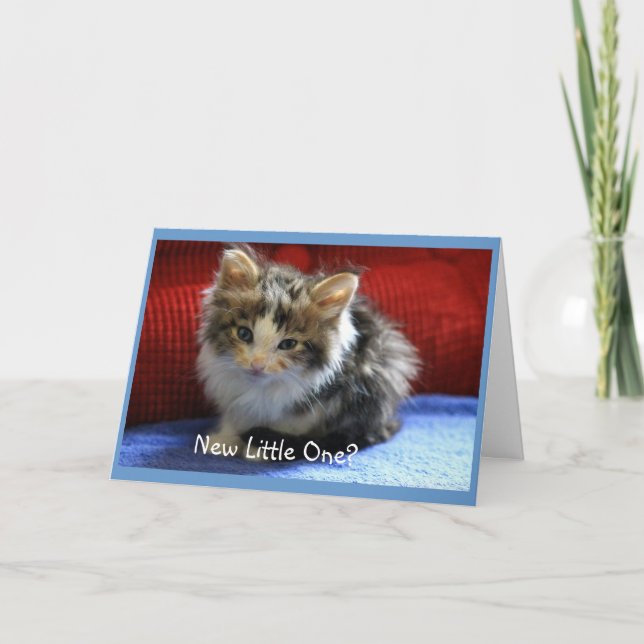 Neue Glückwünsche für Baby Karte (Vorderseite)