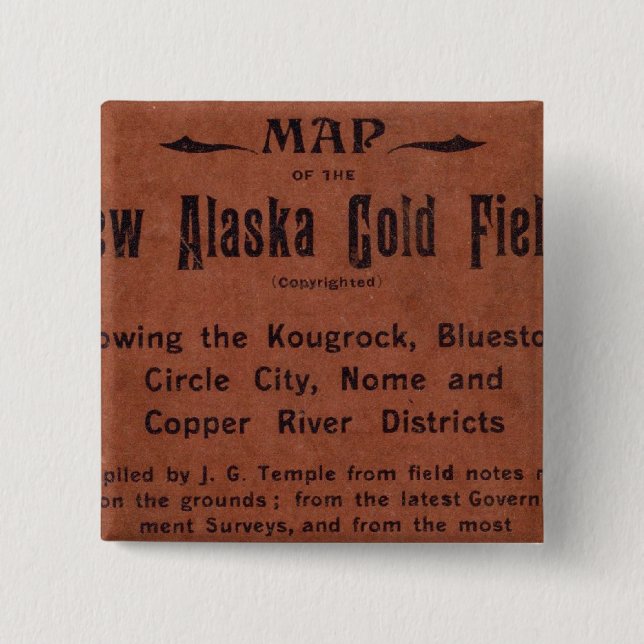Neue Goldfelder der Alaska Button (Vorderseite)