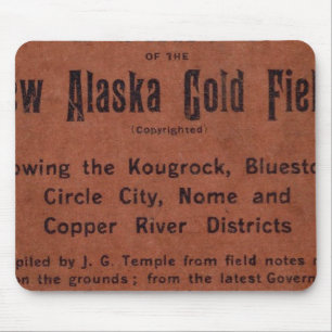 Neue Goldfelder der Alaska Mousepad