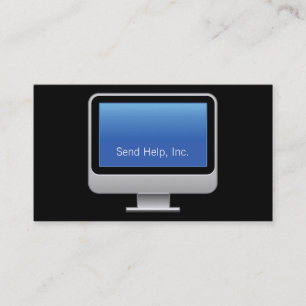 Neue gotische Monitorkarte Visitenkarte