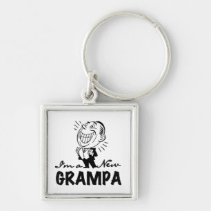 Neue Grampa T - Shirt und Geschenke lächeln Schlüsselanhänger