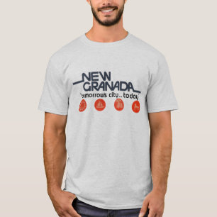 Neue Granada-Morgen-Stadt heute T-Shirt
