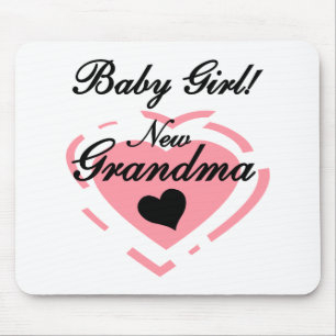 Neue Grandma Baby Girl Tshirts und Geschenke Mousepad