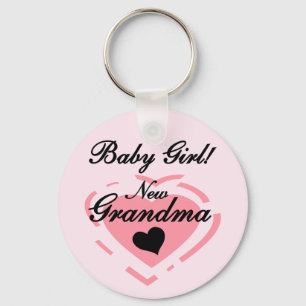 Neue Grandma Baby Girl Tshirts und Geschenke Schlüsselanhänger