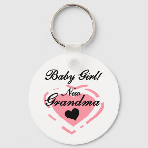 Neue Grandma Baby Girl Tshirts und Geschenke Schlüsselanhänger